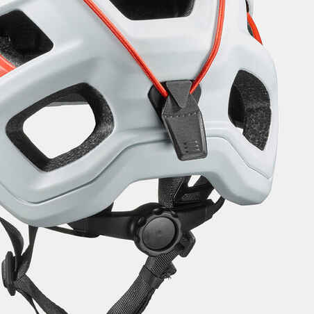 CLIMBING AND MOUNTAINEERING HELMET - EDGE WHITE/RED