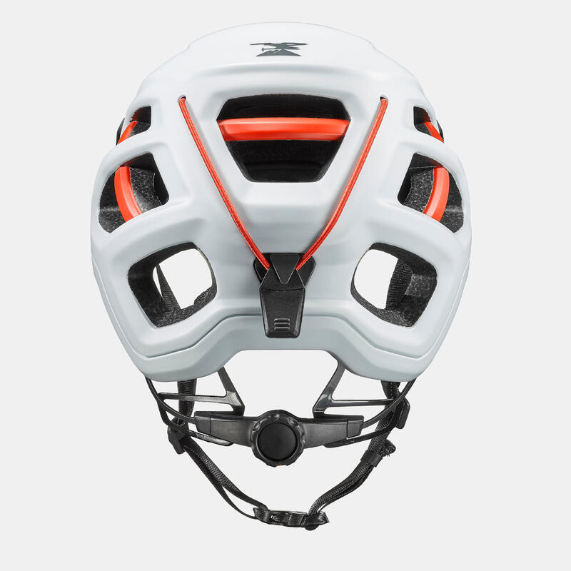 Capacete de Escalada e Alpinismo EDGE Branco/Vermelho