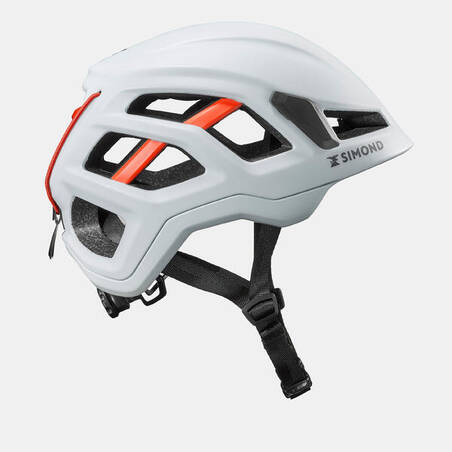 CLIMBING AND MOUNTAINEERING HELMET - EDGE WHITE/RED