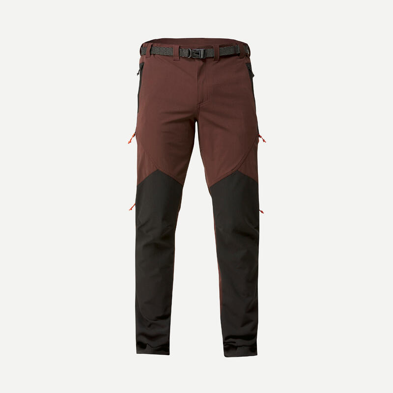 Pantalon de trek montagne déperlant et coupe-vent Homme - MT900