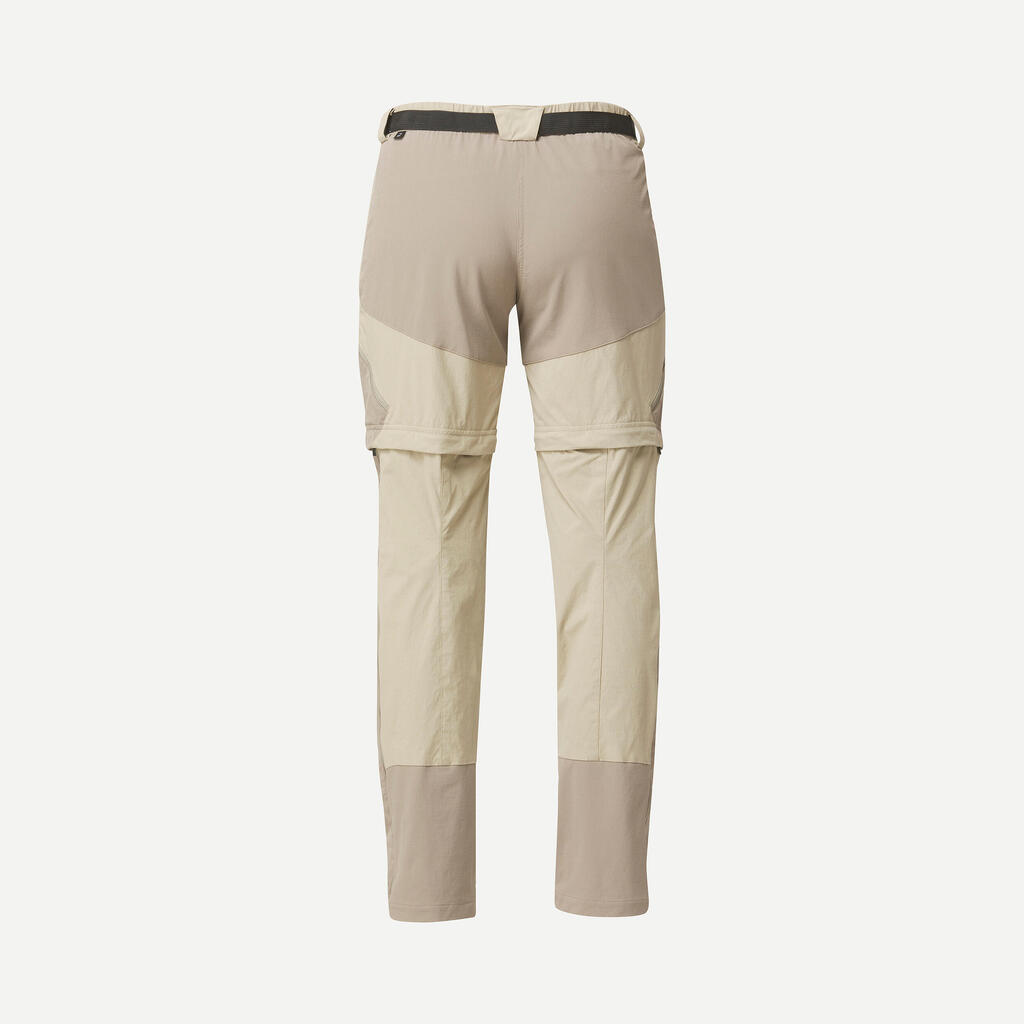 Pantalon modulable 2 en 1 de trek montagne - MT500 - Femme