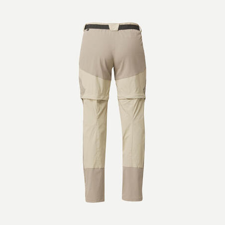 Pantalone za treking MT500 s rajsferšlusom ženske 