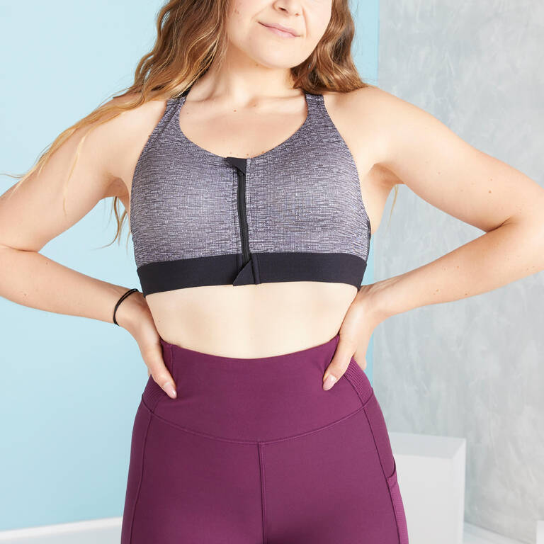 Nearly Me 500 Cotton Front Hook Leisure Bra