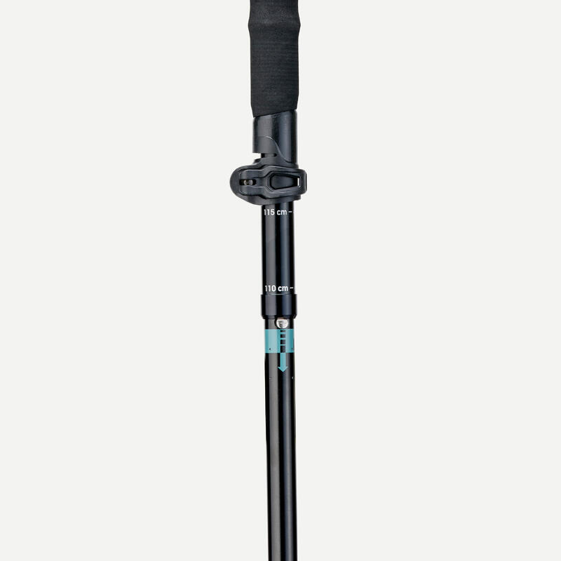 1 Ultra compact Trekking Pole - MT900 Black - Decathlon