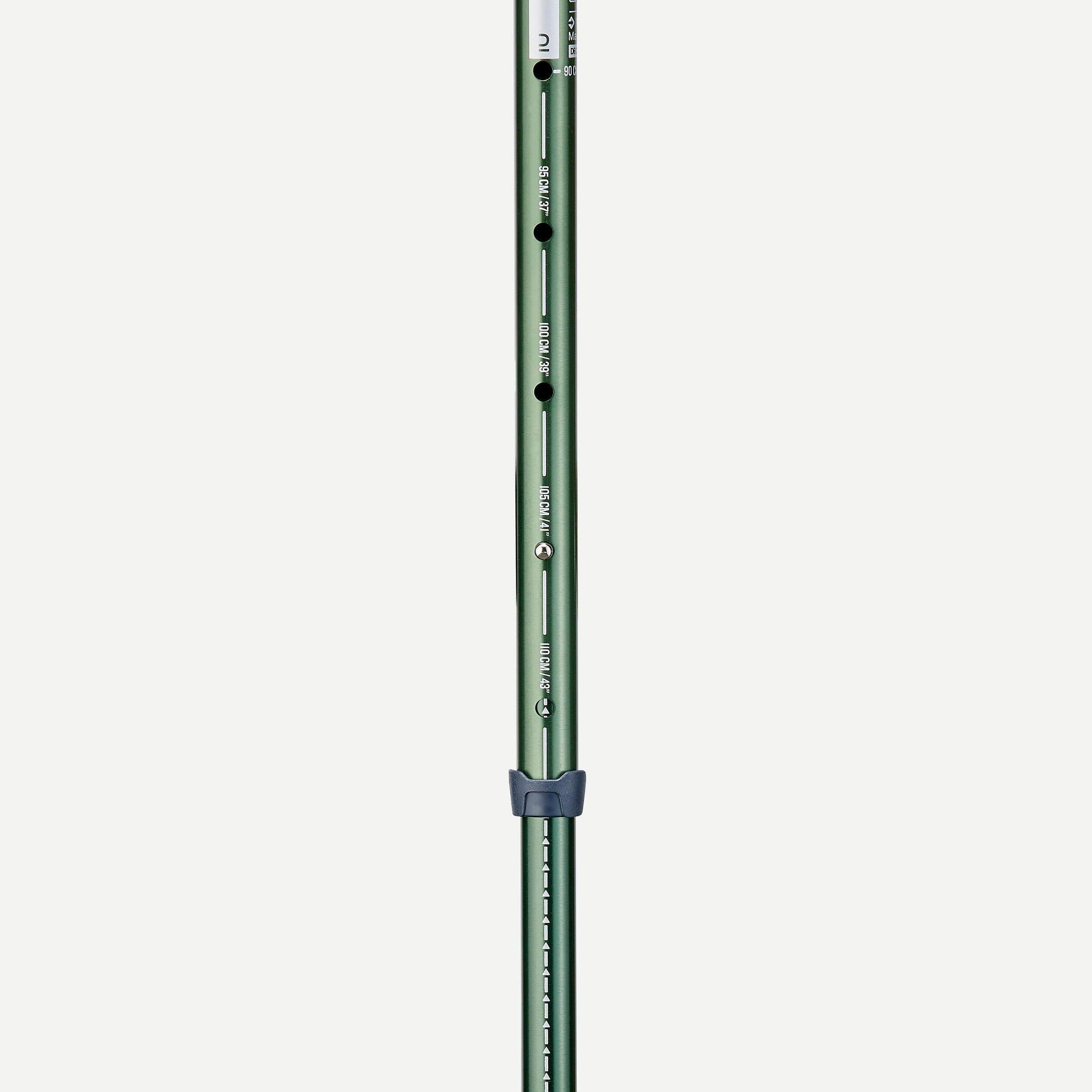 1 Hiking Pole - MT100 Ergonomic Green 4/6