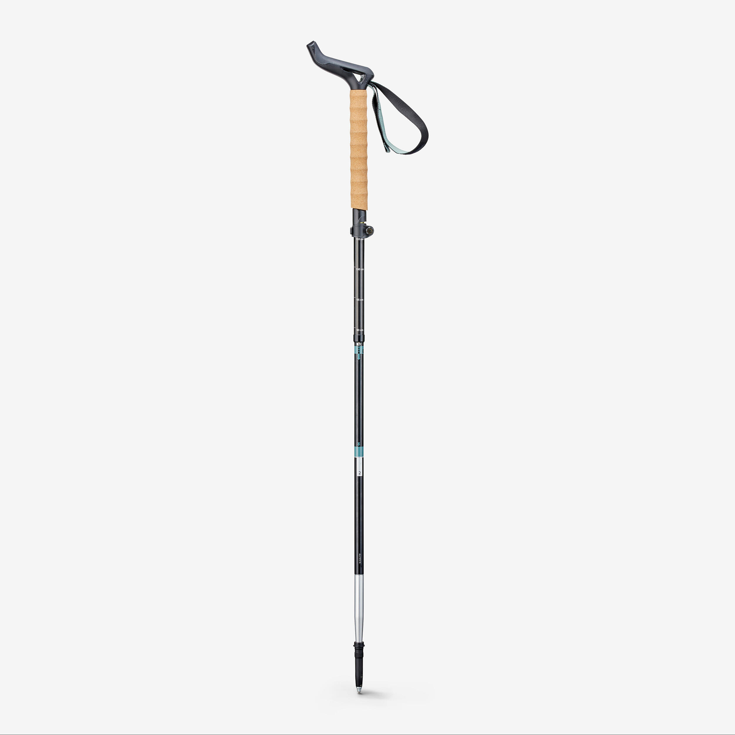 1 ultra-compact trekking pole-stick - MT900 Ergonomic - black 3/11