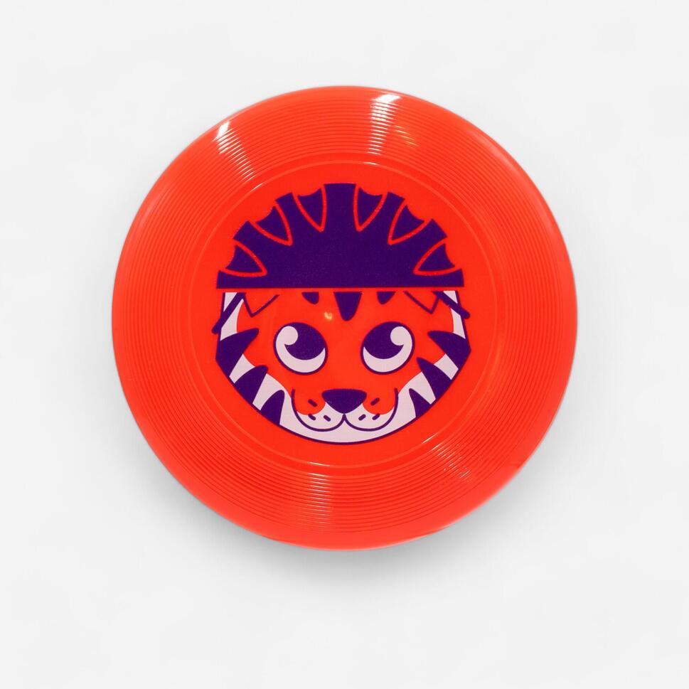 Mini flying disc bambino tigre rosso EURODISC DECATHLON