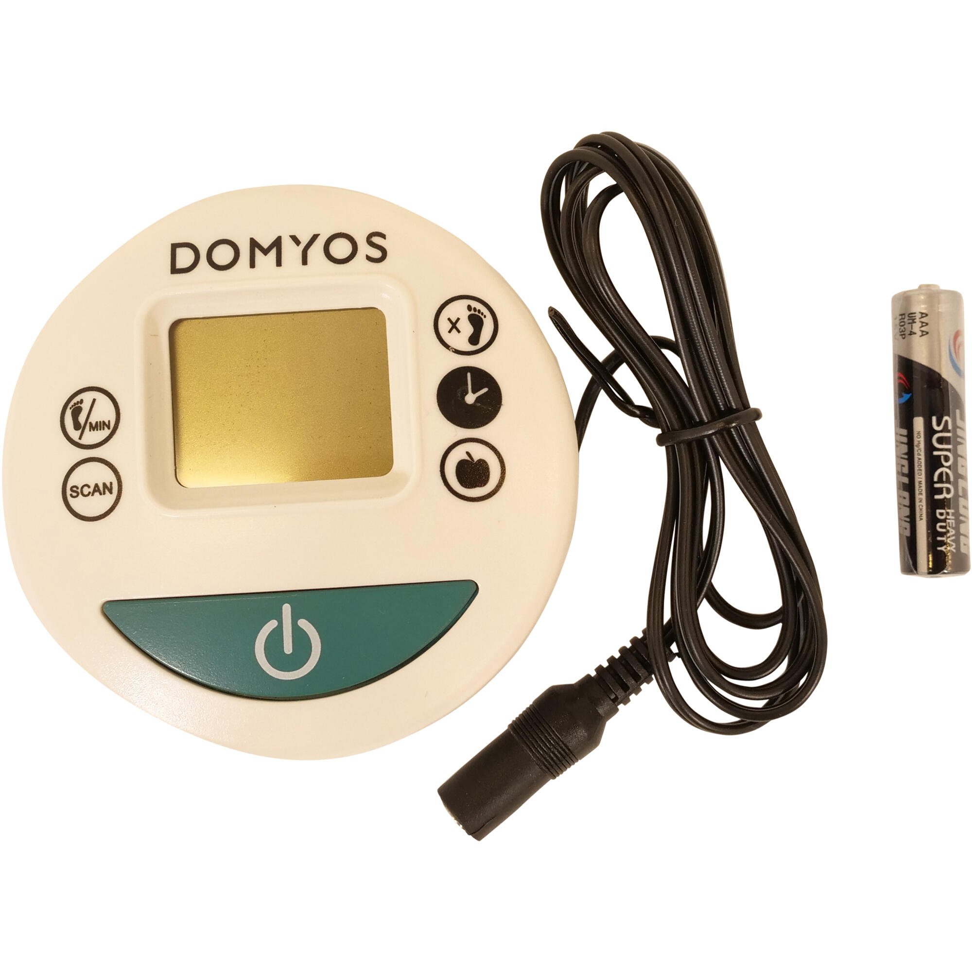 Domyos - Stepper Ms120 - Console Ivoire/bleu - Console - Sav Fitness - Blanc - Taille Unique - Decathlon