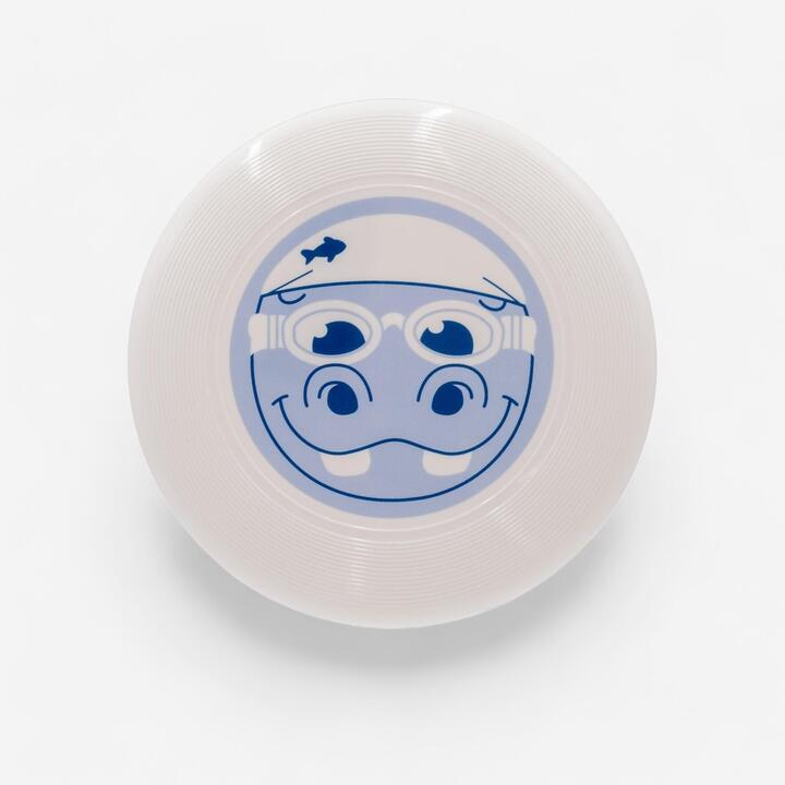 Mini flying disc bambino ippopotamo bianco EURODISC DECATHLON
