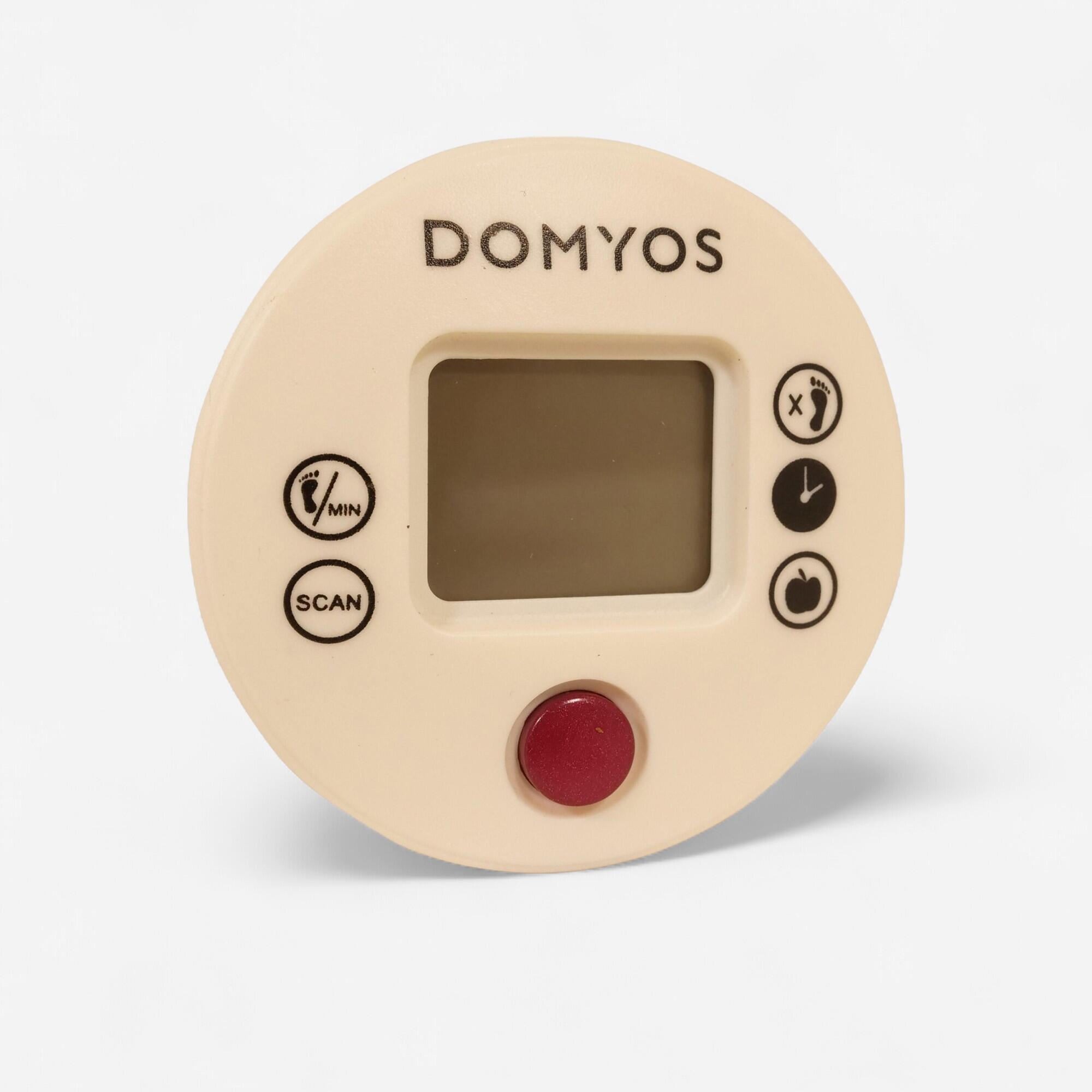 DOMYOS Konzola na stepper MS500 slonovinovo-čierna