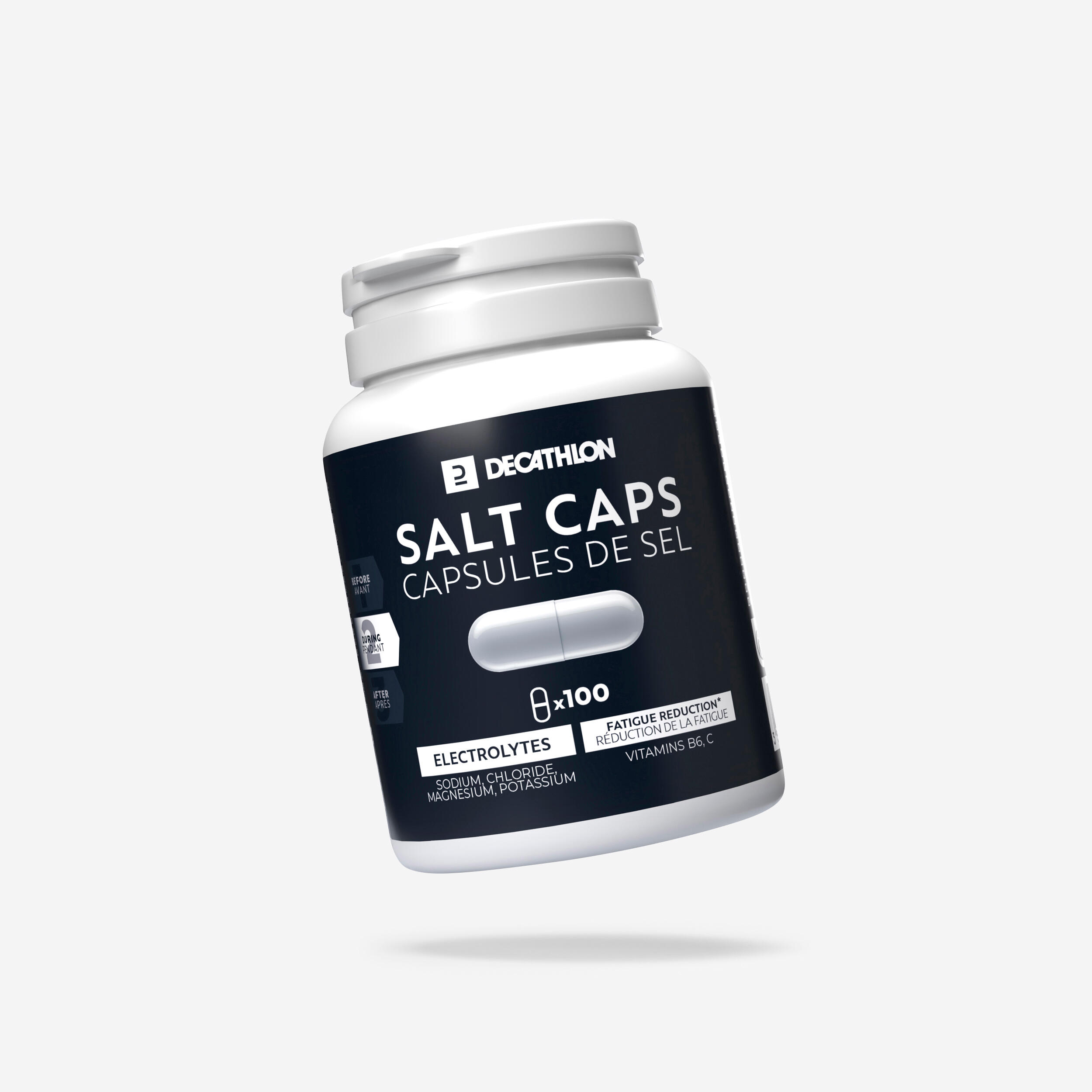 Decathlon - Capsules De Sel X100 - Electrolyte - Nutrition Et Soin - - Taille Unique - Decathlon