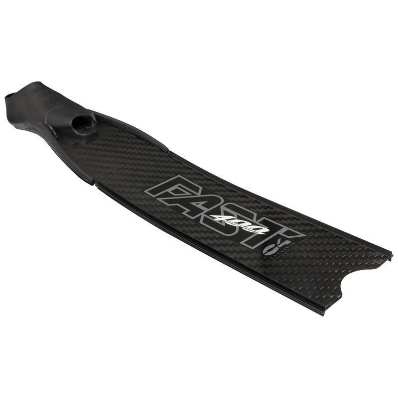 FREEDIVING AND SPEARFISHING FINS CARBON MEDIUM FAST 400 C4 100% CARBON