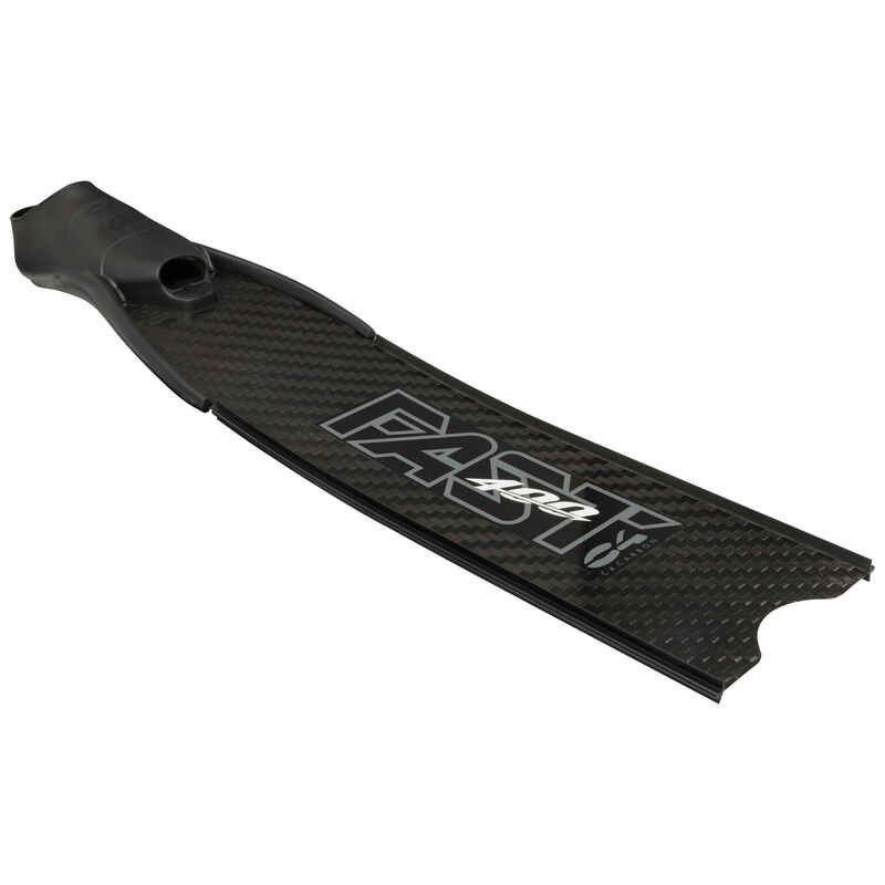 FREEDIVING AND SPEARFISHING FINS CARBON FINS MINIMAL 400 C4 100% CARBON -  Decathlon