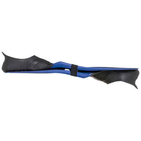 Diving Fins - FF 100 REACT marble blue black