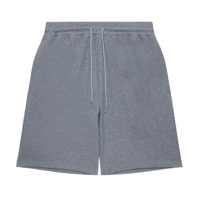 男款健身短褲 500 Essentials－灰色