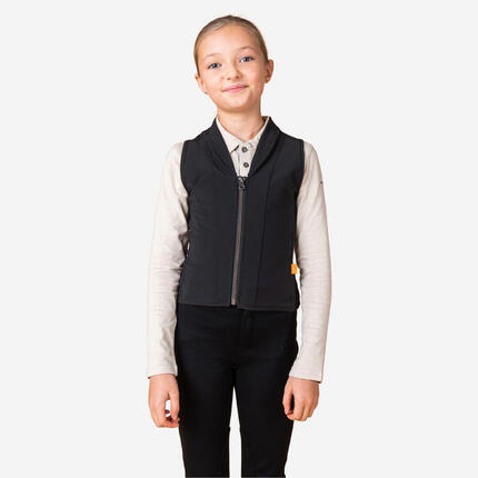 Rückenprotektor 500 Kinder flexibel - D3O® schwarz