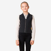 Vestă Protecţie Dorsală 500 D3O® echitație Negru Copii