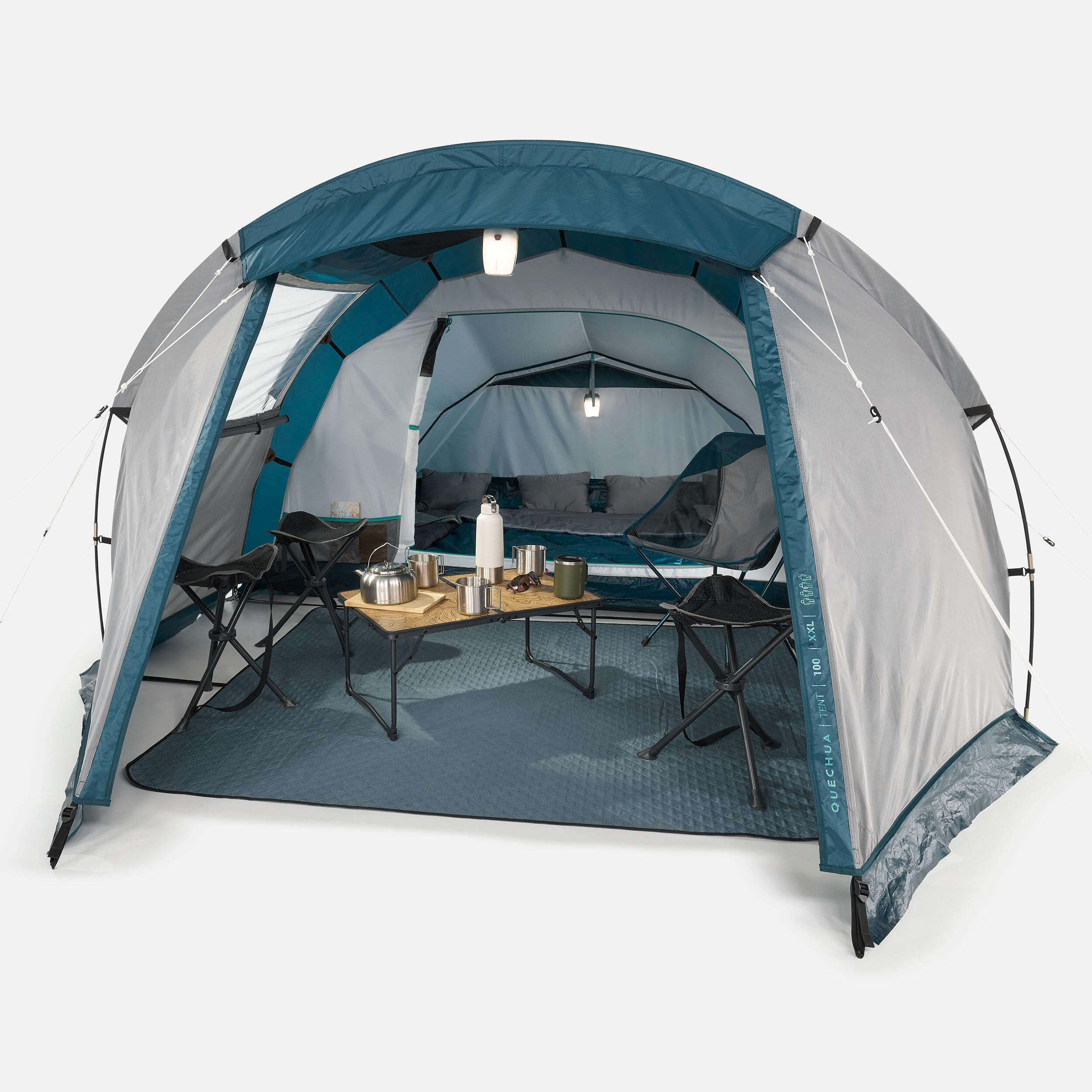 matras tent Baby Luxe Cream Size:20FT Covers facial sunscreen terrain comfort Indoor Dog House, Night-Luminous