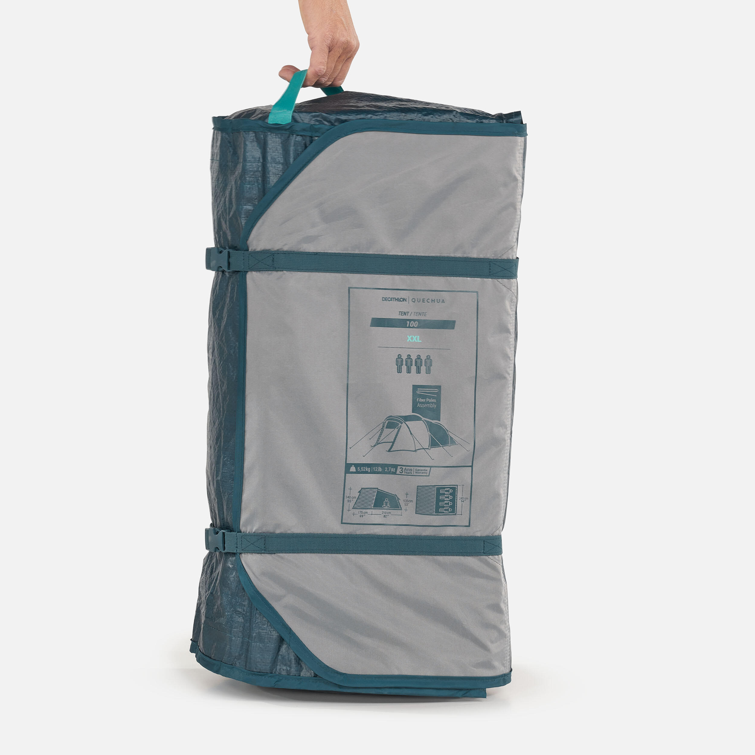 Tenda da campeggio - MH100 XXL - Posti letto 4