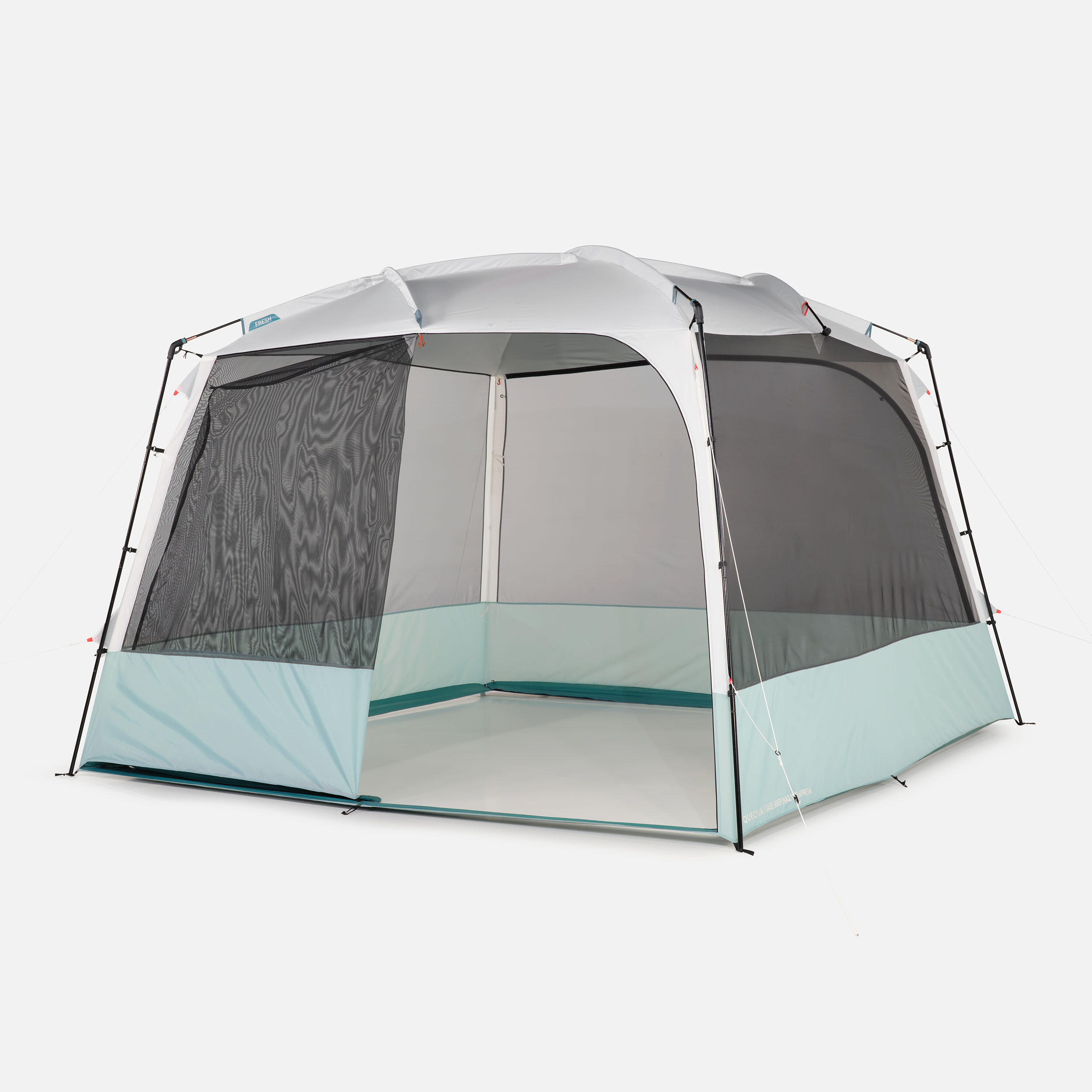 10-Person Camping Shelter, Ultra Fresh 118 sq ft - QUECHUA