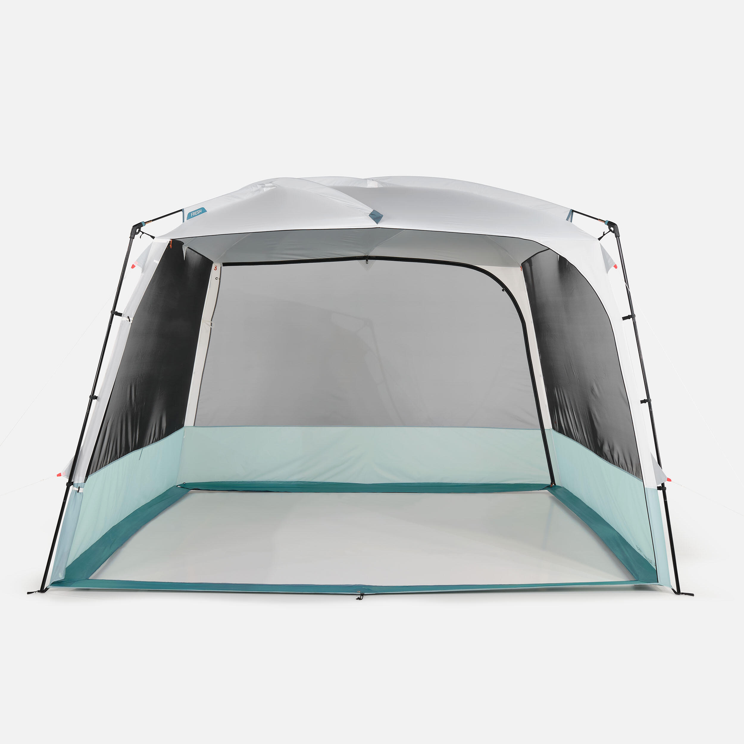 10-Person Camping Shelter, Ultra Fresh 118 sq ft - QUECHUA