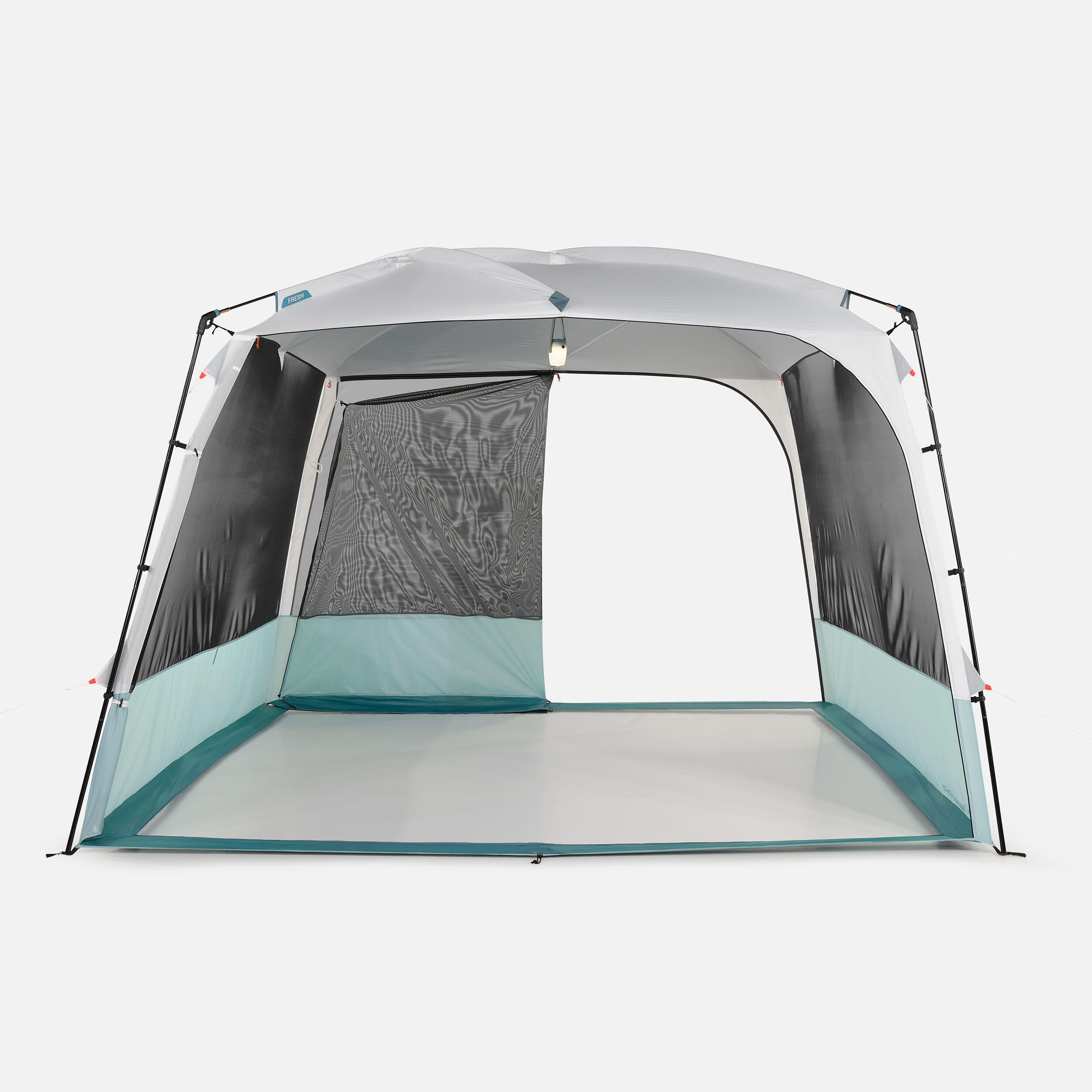 10-Person Camping Shelter, Ultra Fresh 118 sq ft - QUECHUA