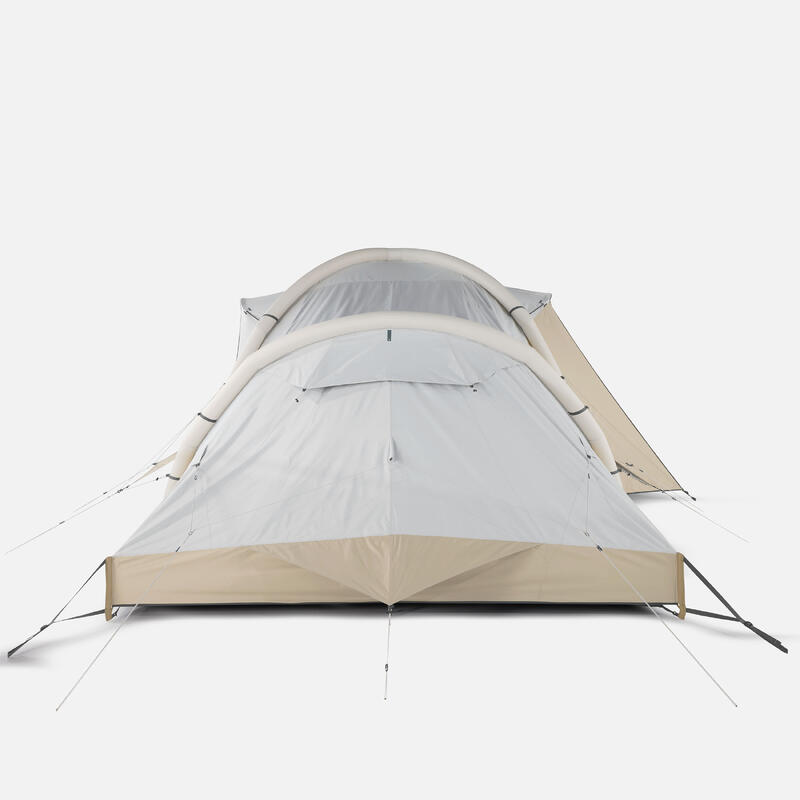 Cort gonflabil camping cu 8 locuri, 4 dormitoare, Fresh & Black, Air Seconds 8.4
