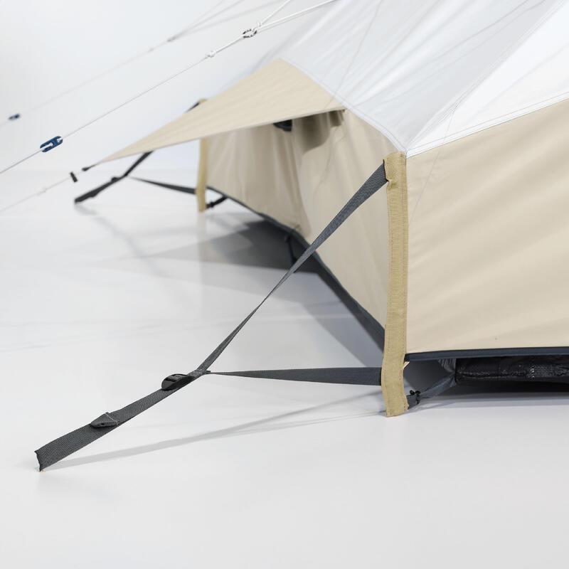 Cort gonflabil camping cu 8 locuri, 4 dormitoare, Fresh & Black, Air Seconds 8.4