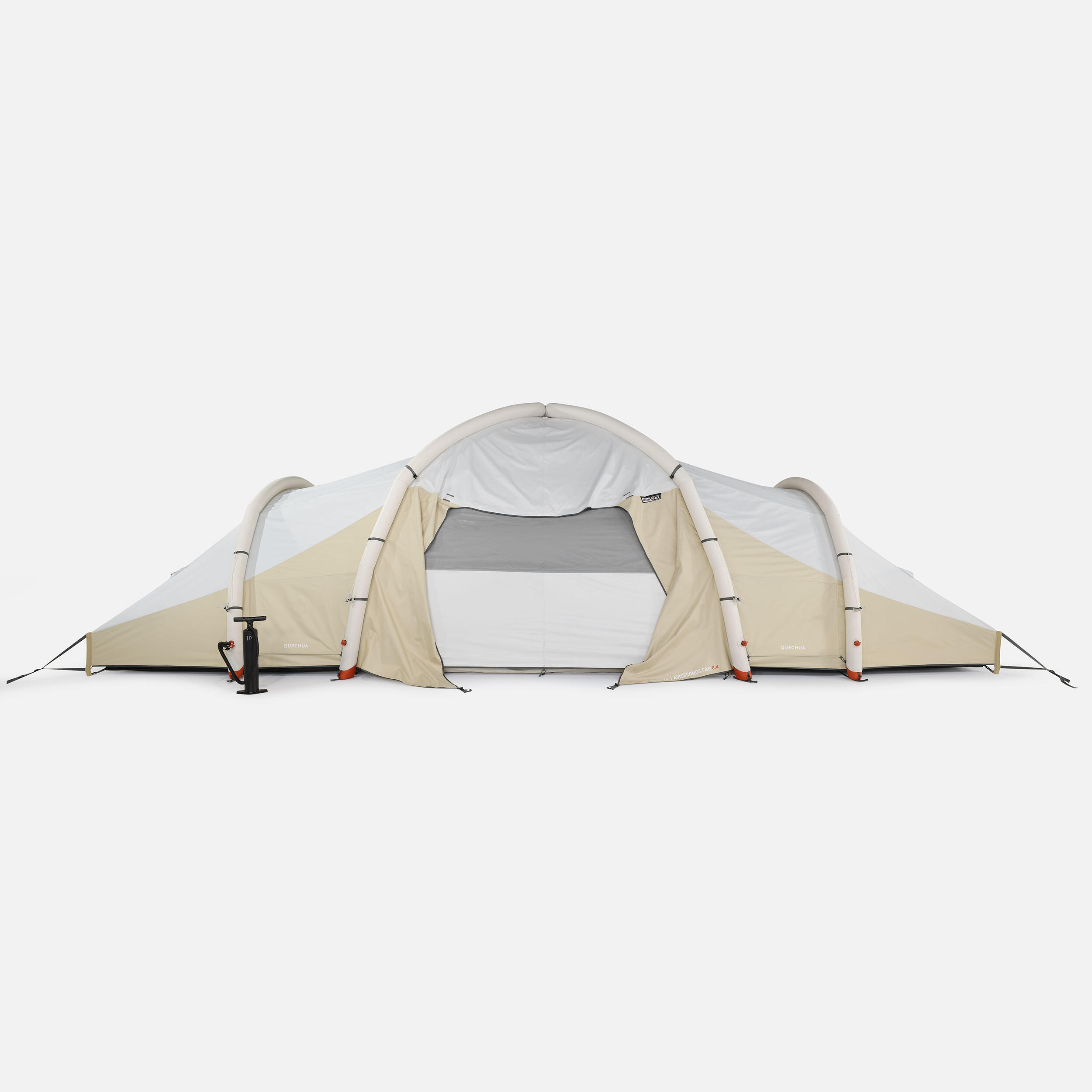 Inflatable camping tent - Air Seconds 8.4 F&B - 8-person - 4 bedrooms 9/39