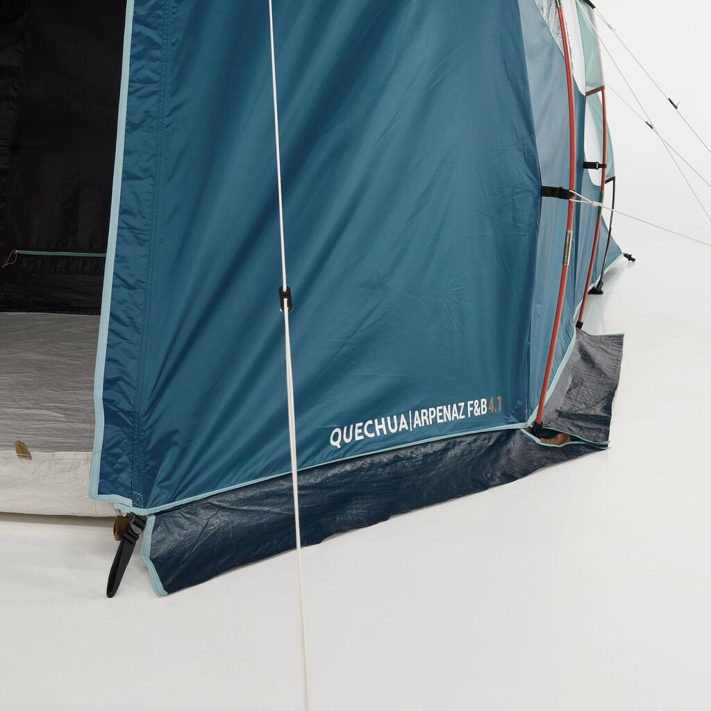 Četru personu telts ar mietiņiem “Arpenaz 4.1 F&B”, 1 guļamtelpa