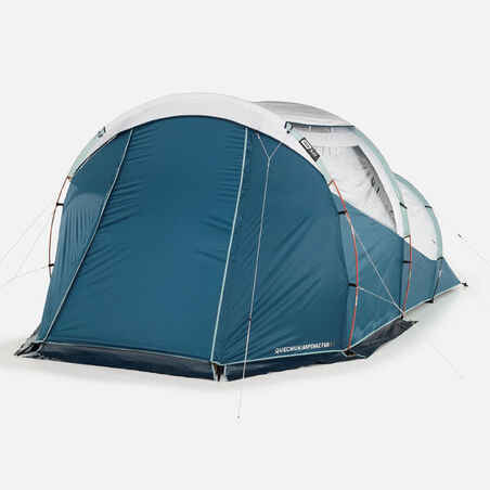 Camping Tent with Poles Arpenaz 4.1 F&B 4 Persons 1 Bedroom