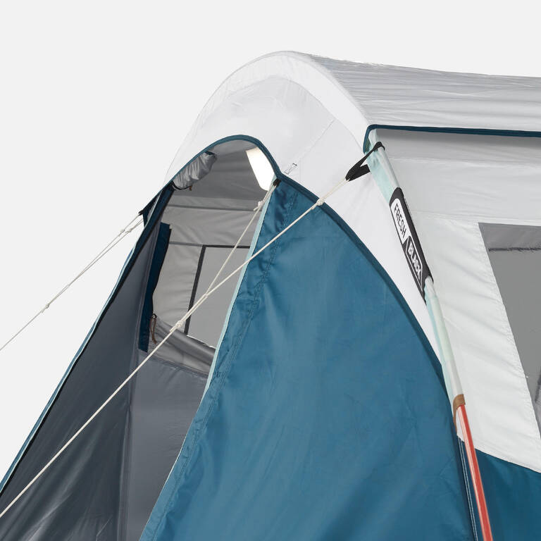 Tenda Camping Arpenaz 4.1 Fresh & Black - 4 Orang 1 Ruang Tidur - Biru Putih