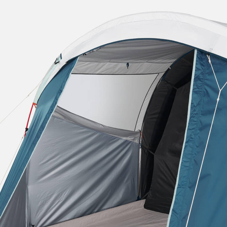 Tenda Camping Arpenaz 4.1 Fresh & Black - 4 Orang 1 Ruang Tidur - Biru Putih