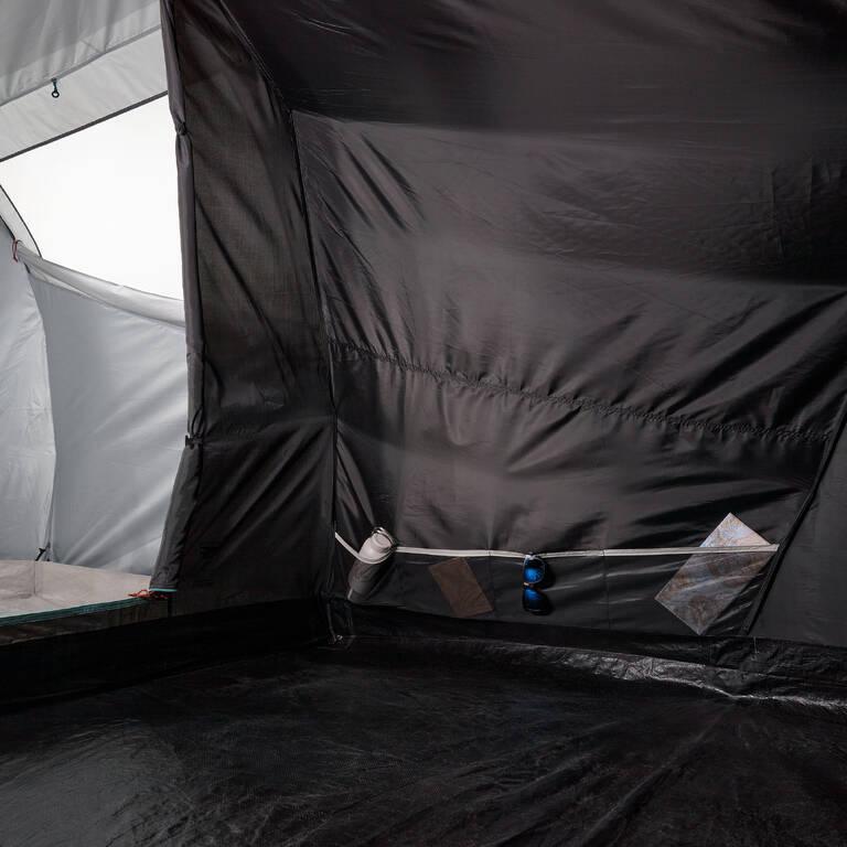 Tenda Camping dengan Rangka Arpenaz 4.1 F&B 4 Orang 1 Ruang Tidur