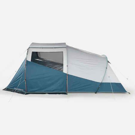 אוהל קמפינג משפחתי ל-‏4 אנשים עם מוטות, דגם Arpenaz 4.1