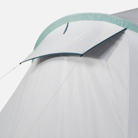 Tenda Camping Arpenaz 4.1 Fresh & Black - 4 Orang 1 Ruang Tidur - Biru Putih