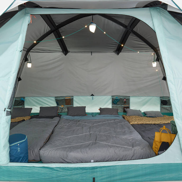 Tenda kemah dengan tiang - Arpenaz 6 ULTRAFRESH - 6 Orang