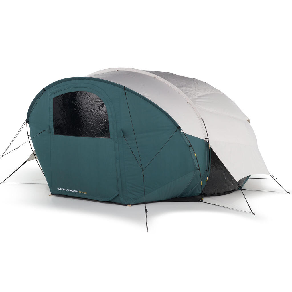 Campingzelt Bubble-Zelt 1 Kabine Polybaumwolle - Air Seconds Skyview 2 Personen 