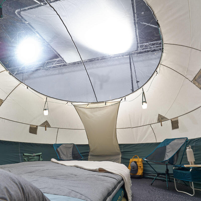 Cort structură gonflabilă Camping AirSeconds Skyview Polibumbac 2 Pers. 1 Cameră