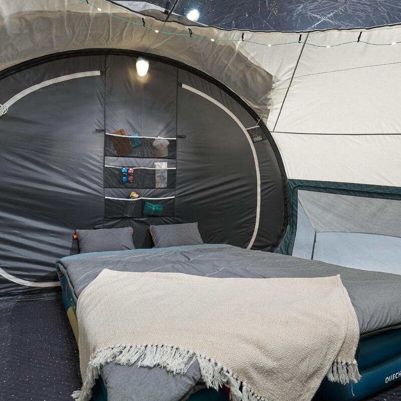 Opblaasbare bubbeltent Air Seconds Skyview polykatoen 2 personen 1 slaapruimte