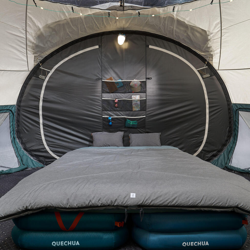 Φουσκωτή σκηνή κάμπινγκ AirSeconds Skyview Polycotton - 2 ατόμων - 1 υπνοδωμάτιο