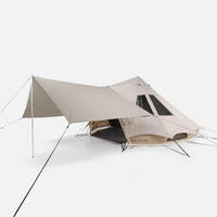 TARP DE CAMPING - TEPEE POLYCOTON - 6 PERSONNES