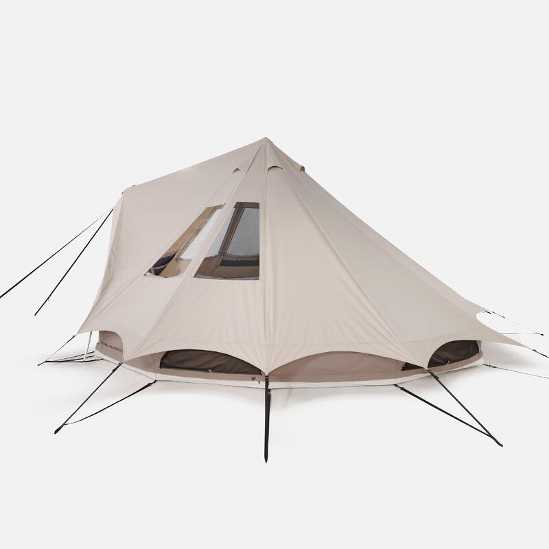 Tente Tipi de camping - Tepee 5.2 Polycoton - 5 Personnes - 2 Chambres