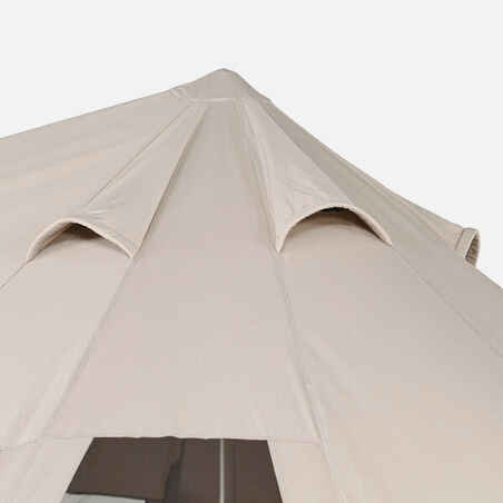 Tepee Camping Tent - Tepee 5.2 Polycotton - 5 Person - 2 Bedrooms