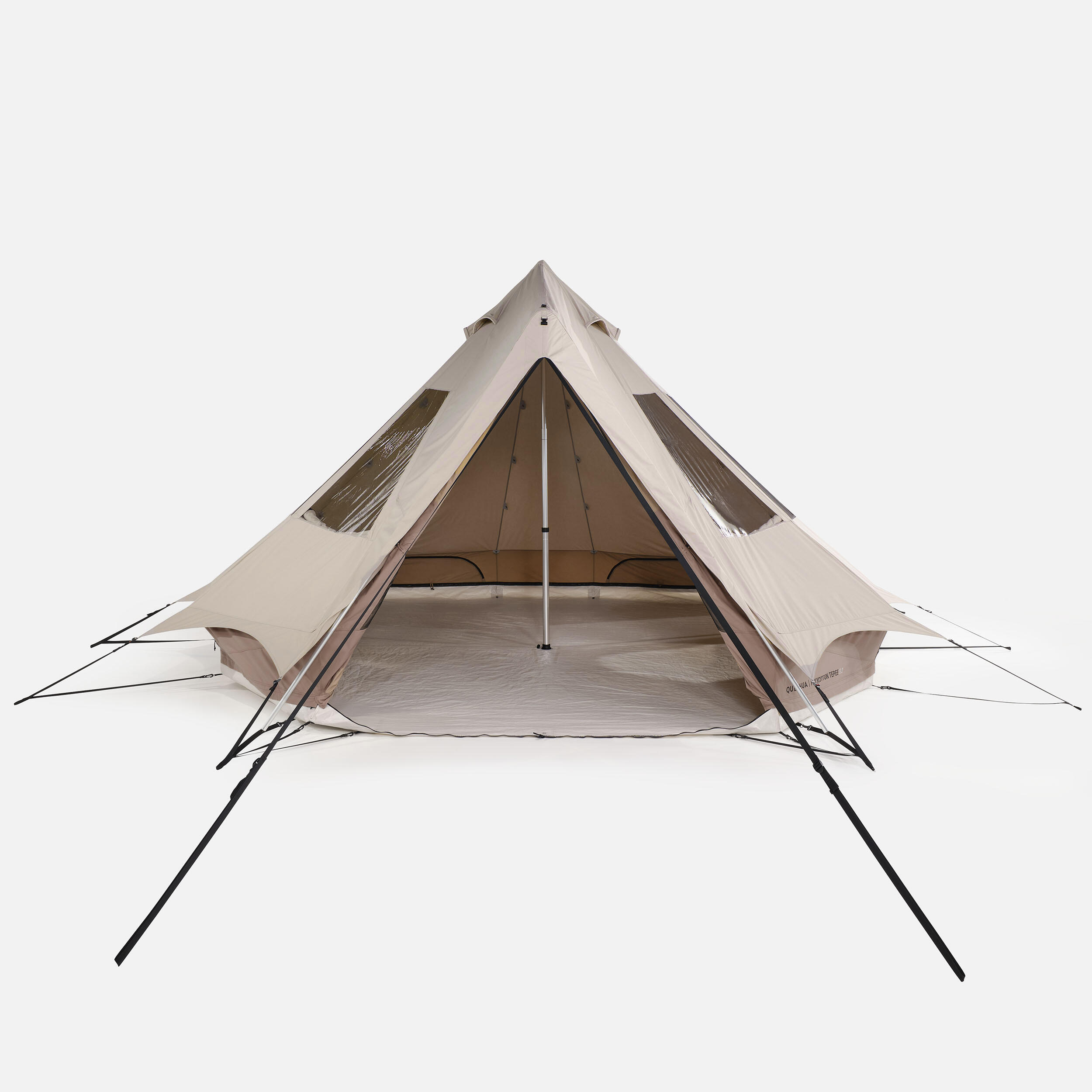 OneTigris Conifer Tipi Zelt Polycotton - Ranger Green, Fr Bushcraft &  Camping