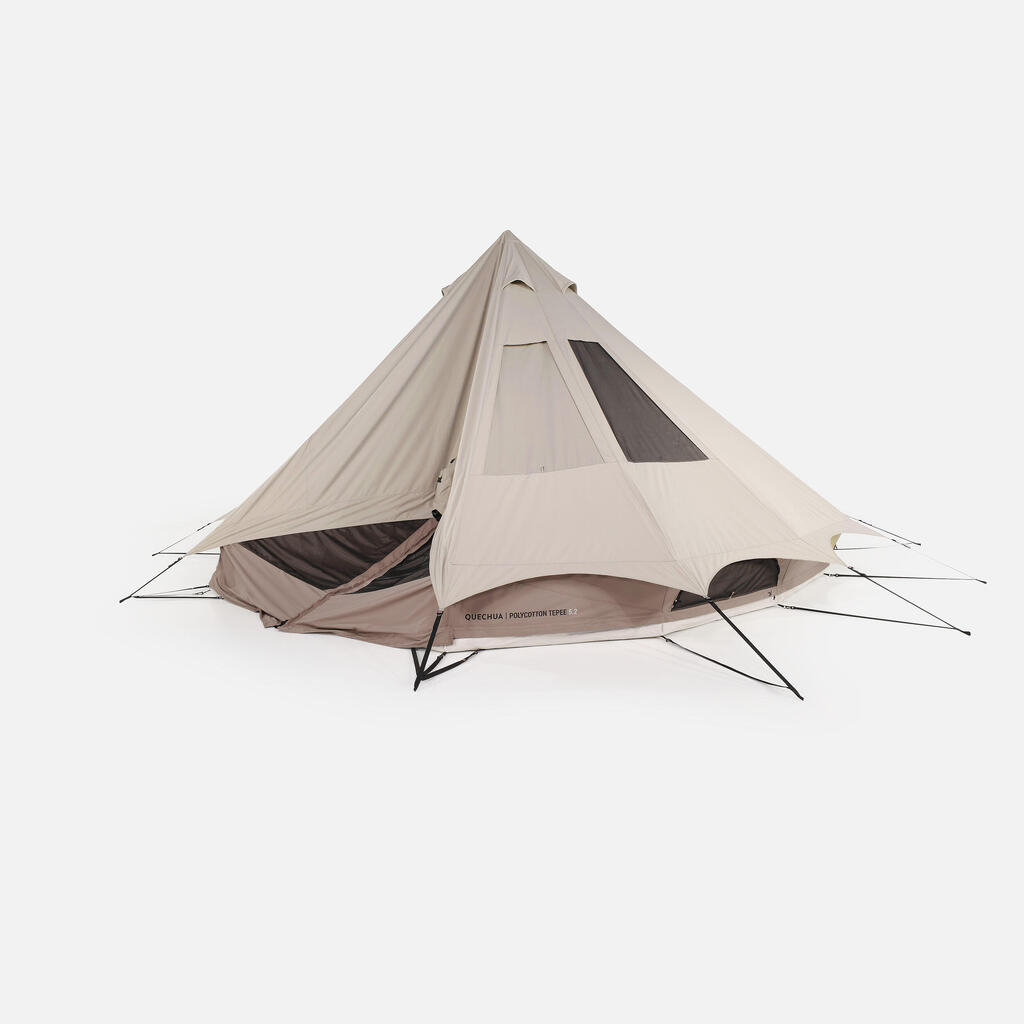 Kempingový stan Tepee 5.2 Polycoton pre 5 osôb