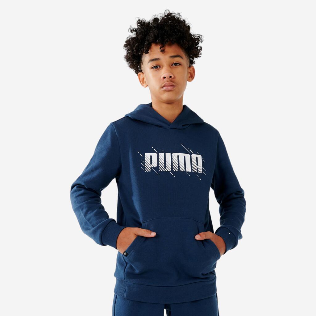 ДЕТСКИ СУИТШЪРТ PUMA, ТЪМНОСИН