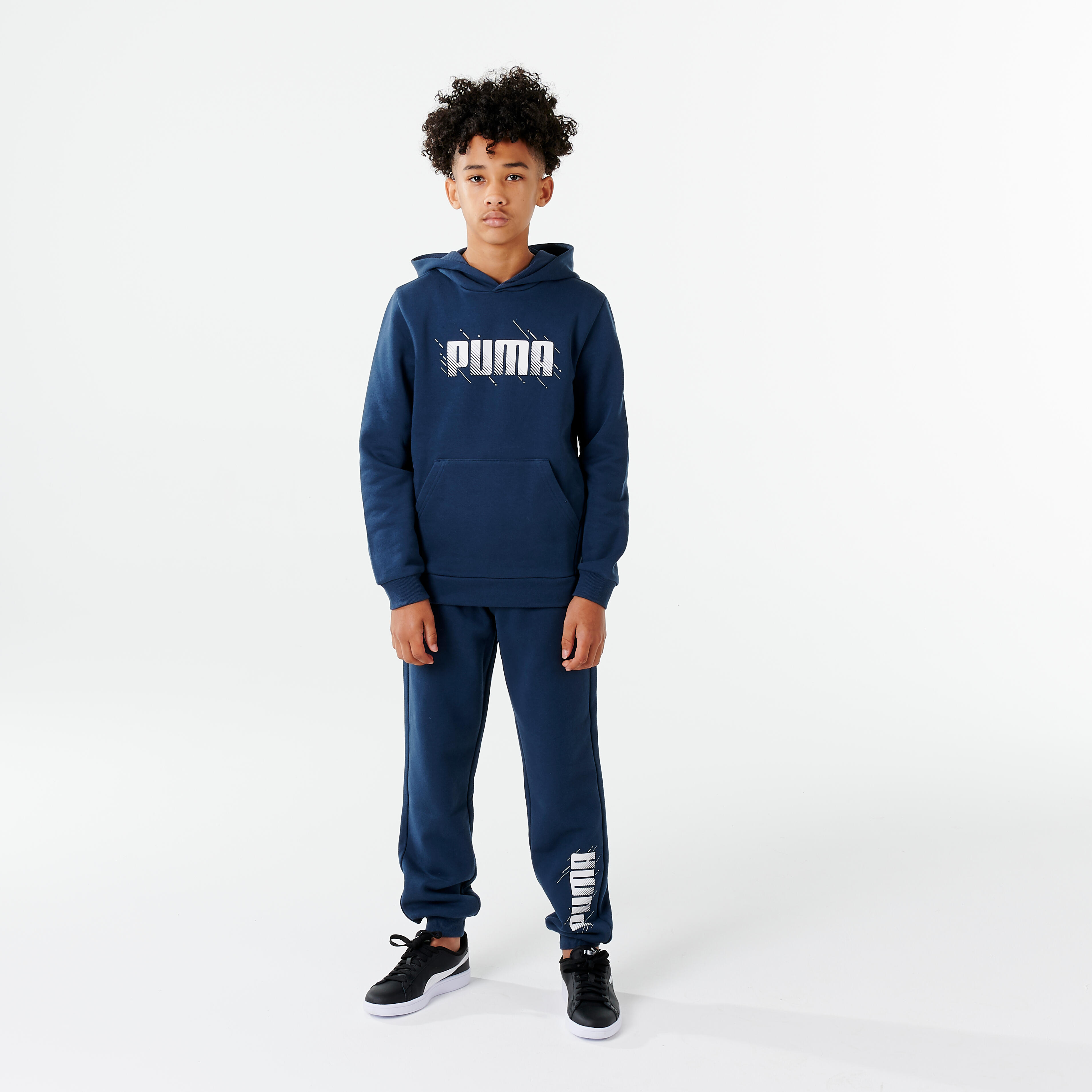 PUMA PANTALONI DA JOGGING PER BAMBINI - NAVY