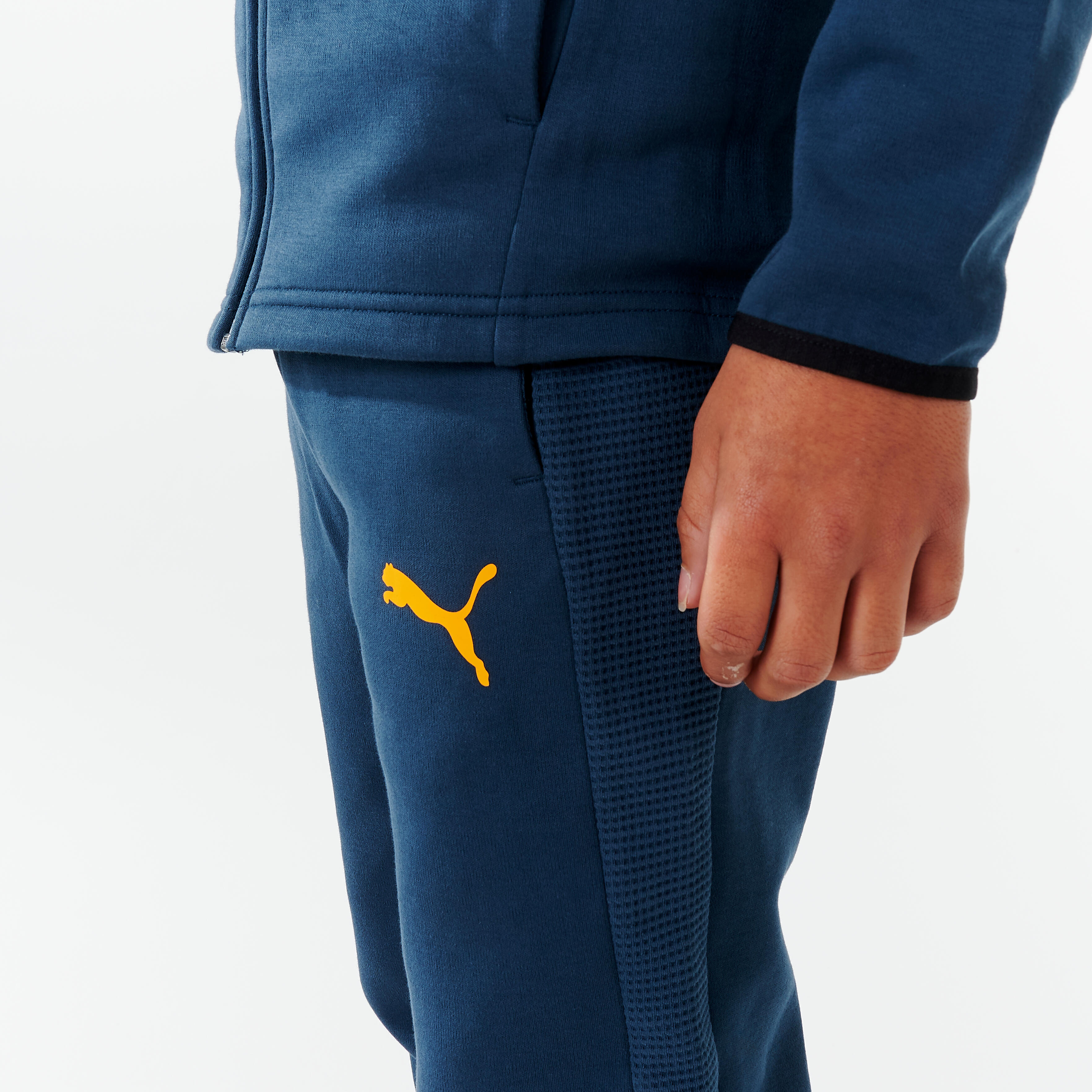 CHILDREN'S JOGGING PANTS - GREEN PUMA