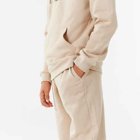 Kids' Jogging Bottoms - Beige